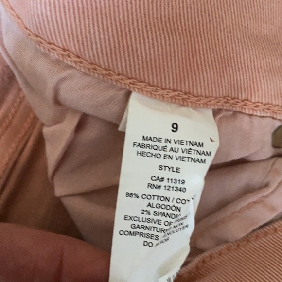 Garage peach jean shorts - Picture 3 of 4